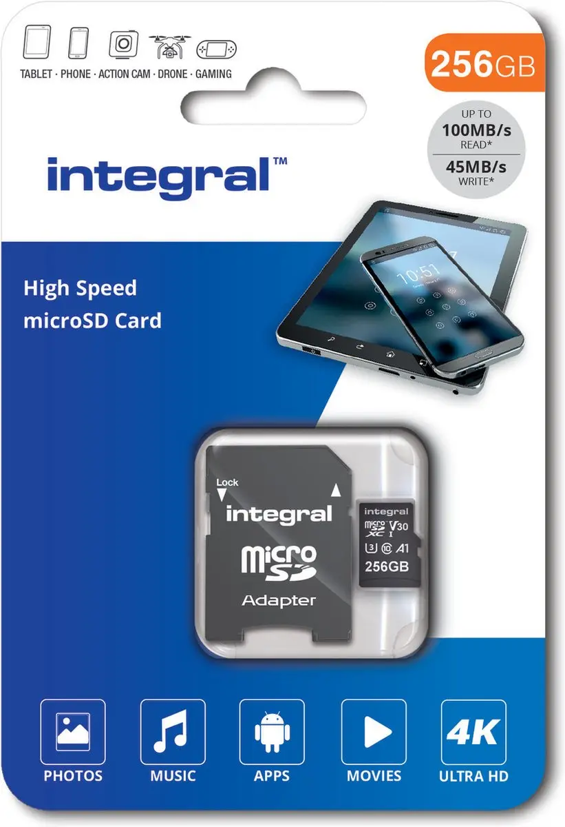 Integral INMSDX256G-100V30 Geheugenkaart 256GB