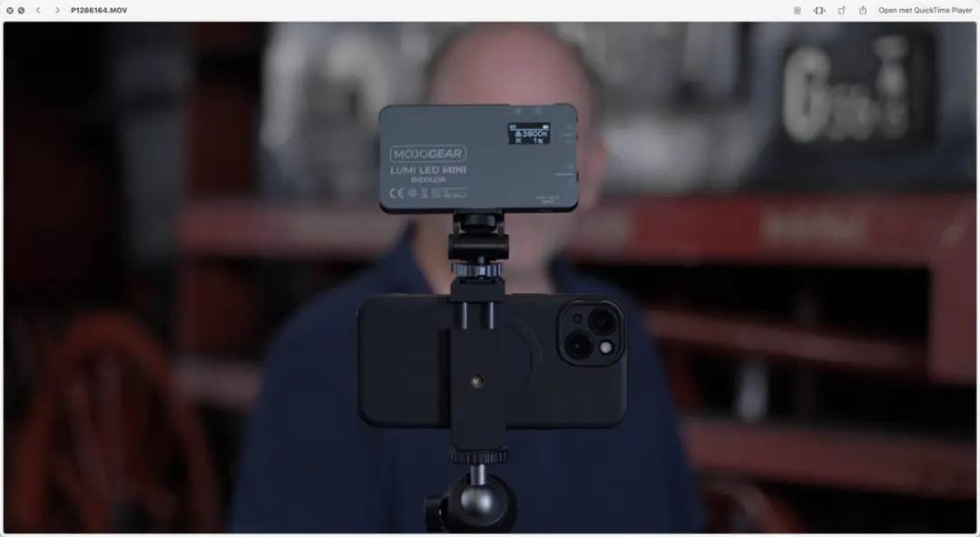 MOJOGEAR Cold Shoe Mount 360° Draaibaar - Zwart