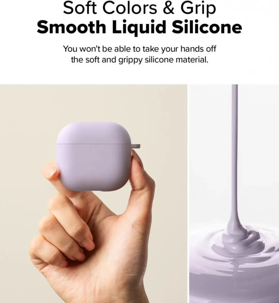 Ringke Silicone Case Apple AirPods 4 - Paars