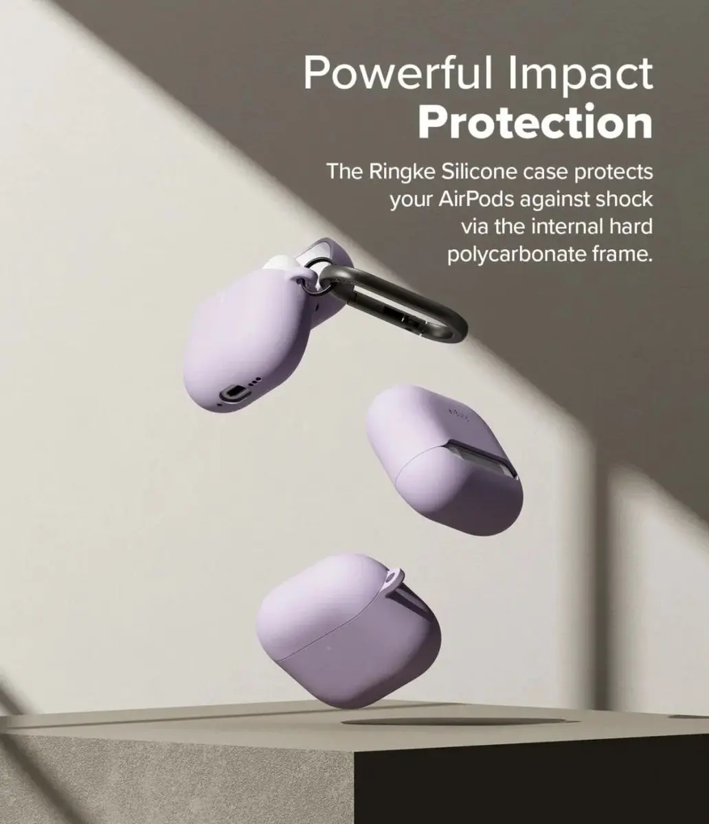 Ringke Silicone Case Apple AirPods 4 - Paars