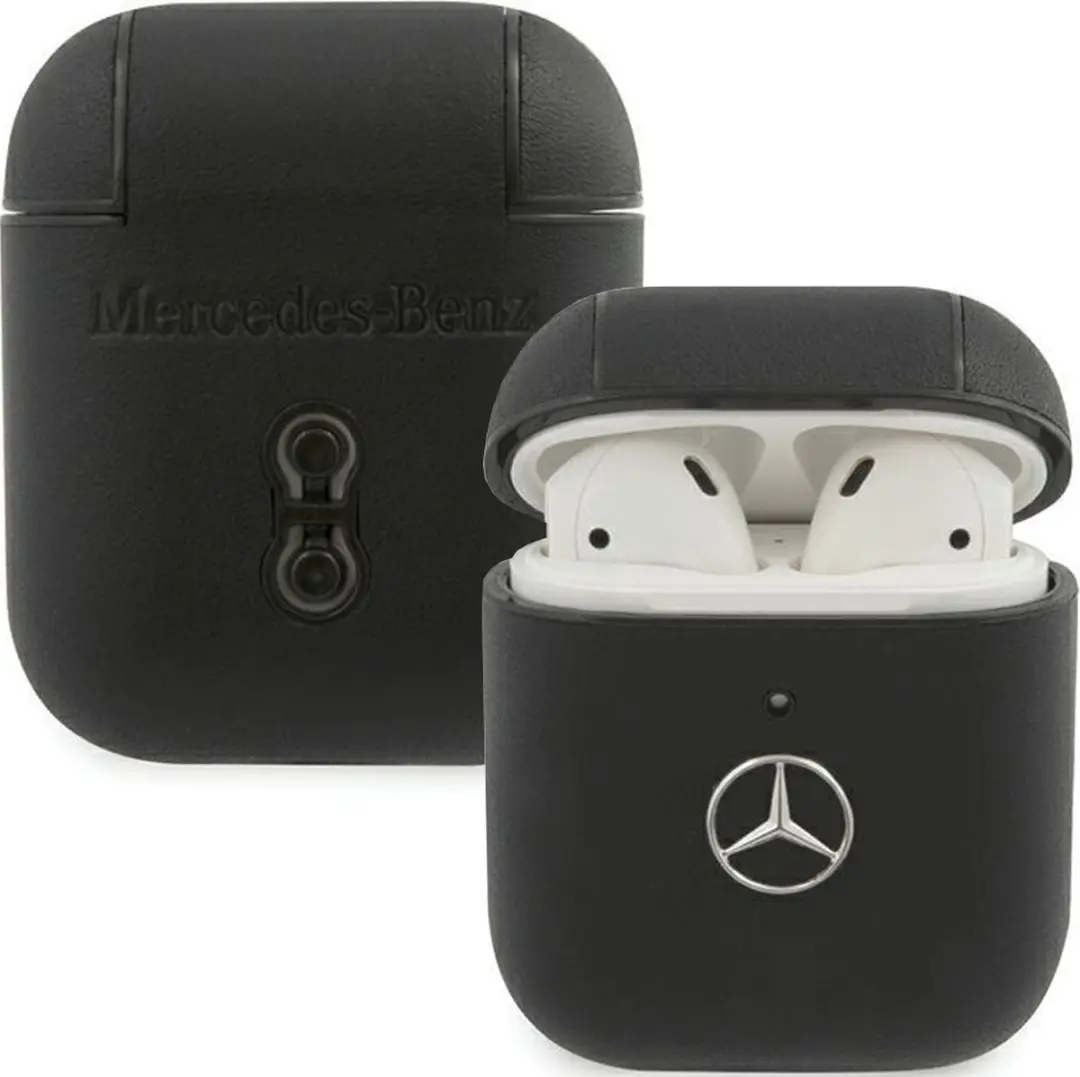 Mercedes-Benz AirPods Hoesje - Apple AirPods 3 - Zwart