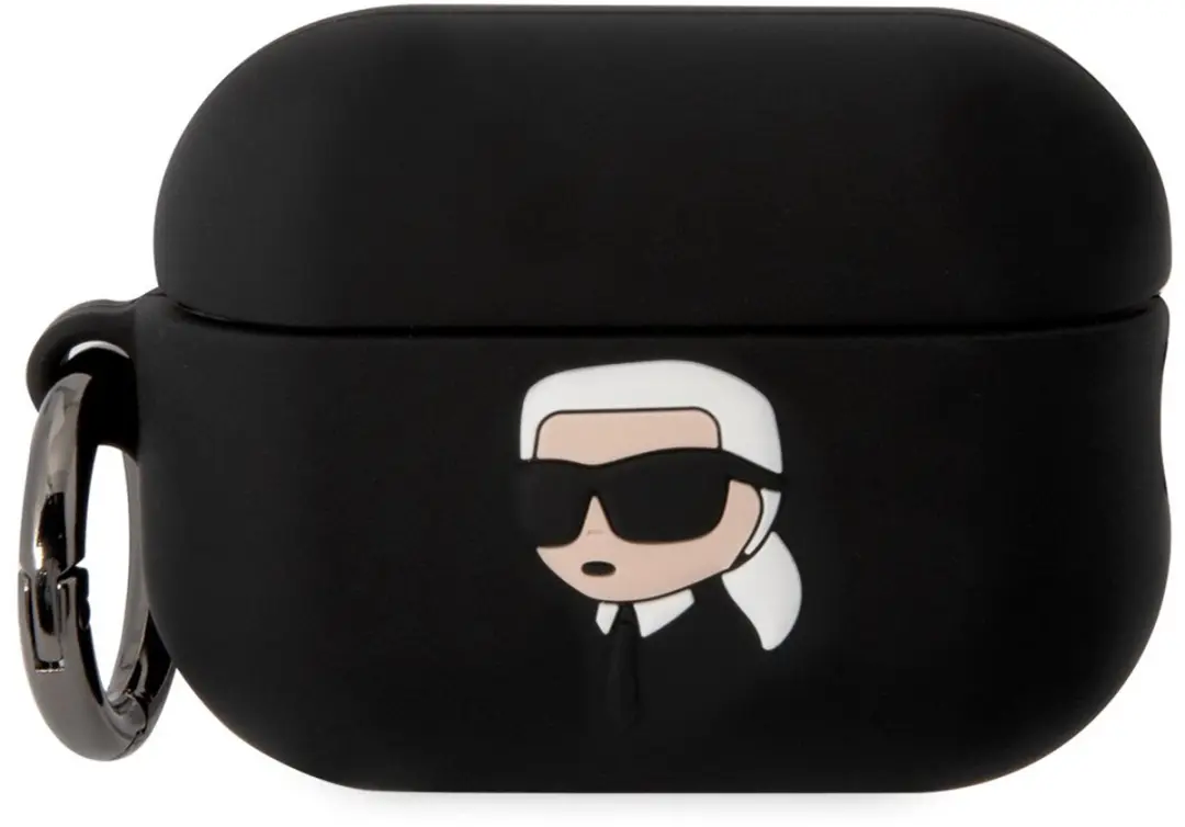 Karl Lagerfeld AirPods Pro 2 3D Hoofd Hoesje
