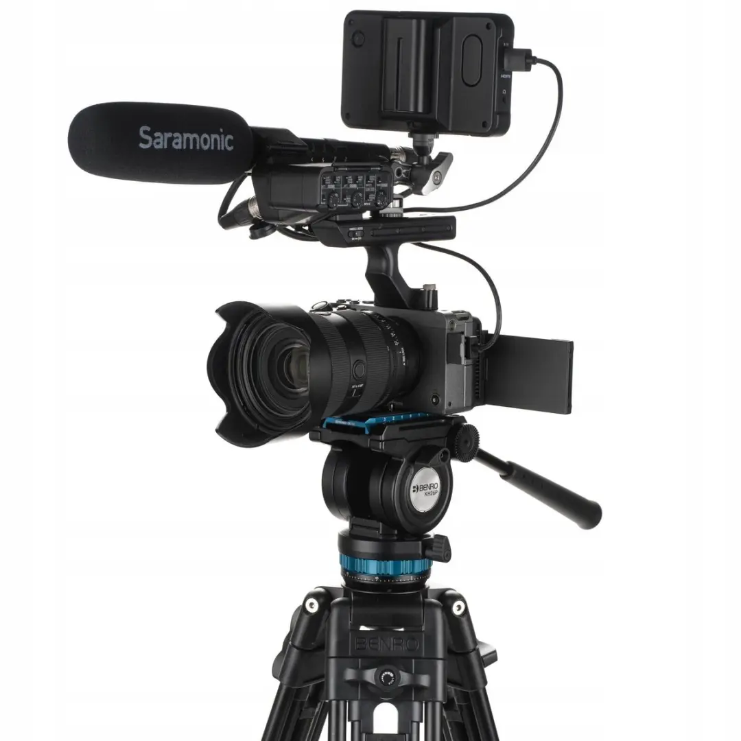 Benro KH26PC Videostation - 3 Secties - Black