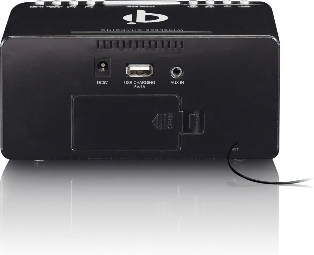 Lenco CR-550BK Wekkerradio - Zwart