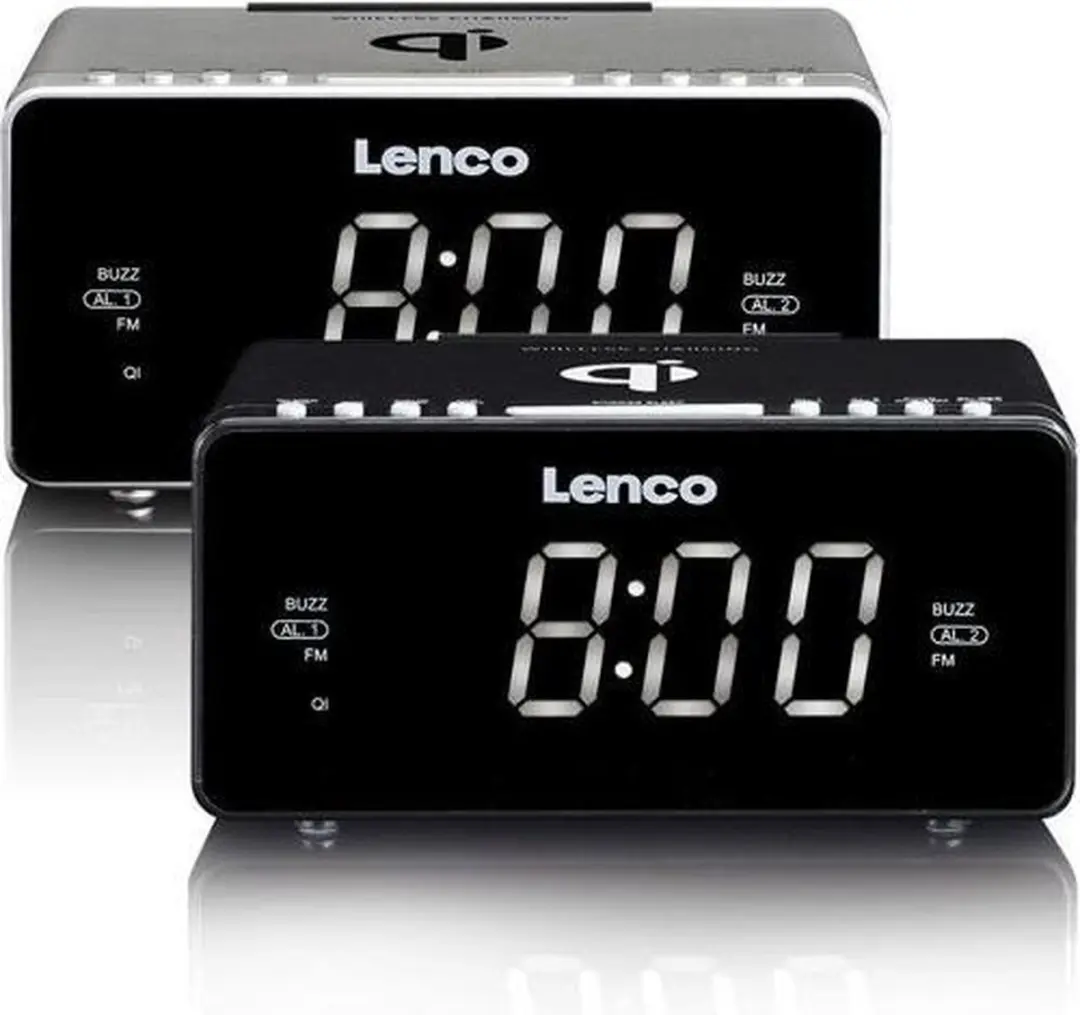 Lenco CR-550BK Wekkerradio - Zwart