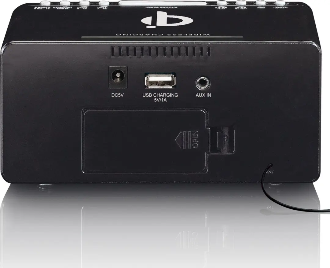 Lenco CR-550BK Wekkerradio - Zwart