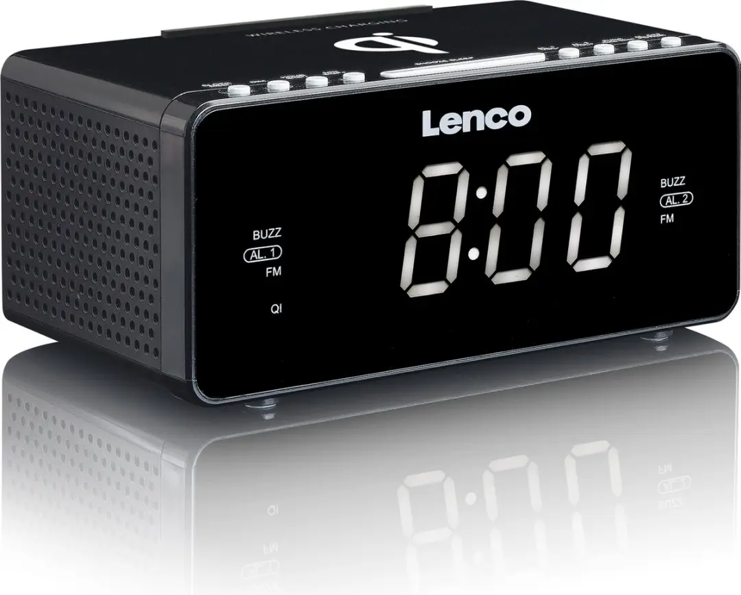 Lenco CR-550BK Wekkerradio - Zwart