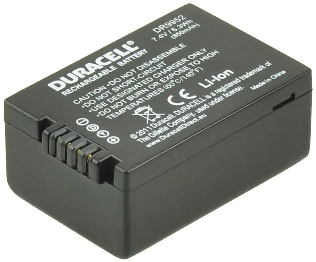 Duracell DMW-BMB9E Accu 890mAh - Panasonic Compactcamera