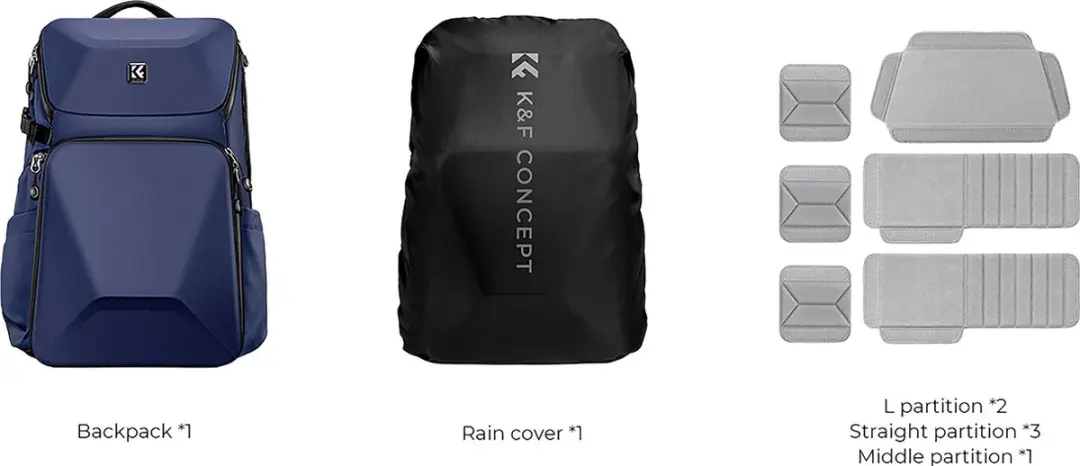 K&F Concept Alpha Backpack 20L Rugzak - Blauw