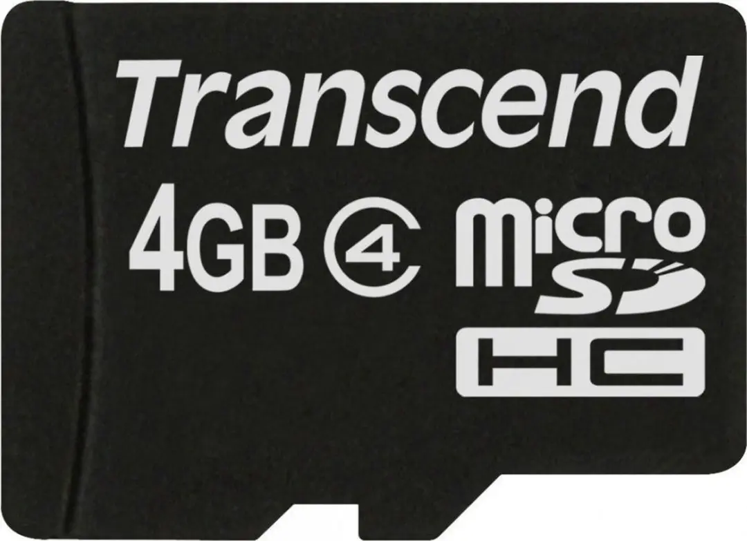 Transcend 4GB Micro SDHC TS4GUSDC4