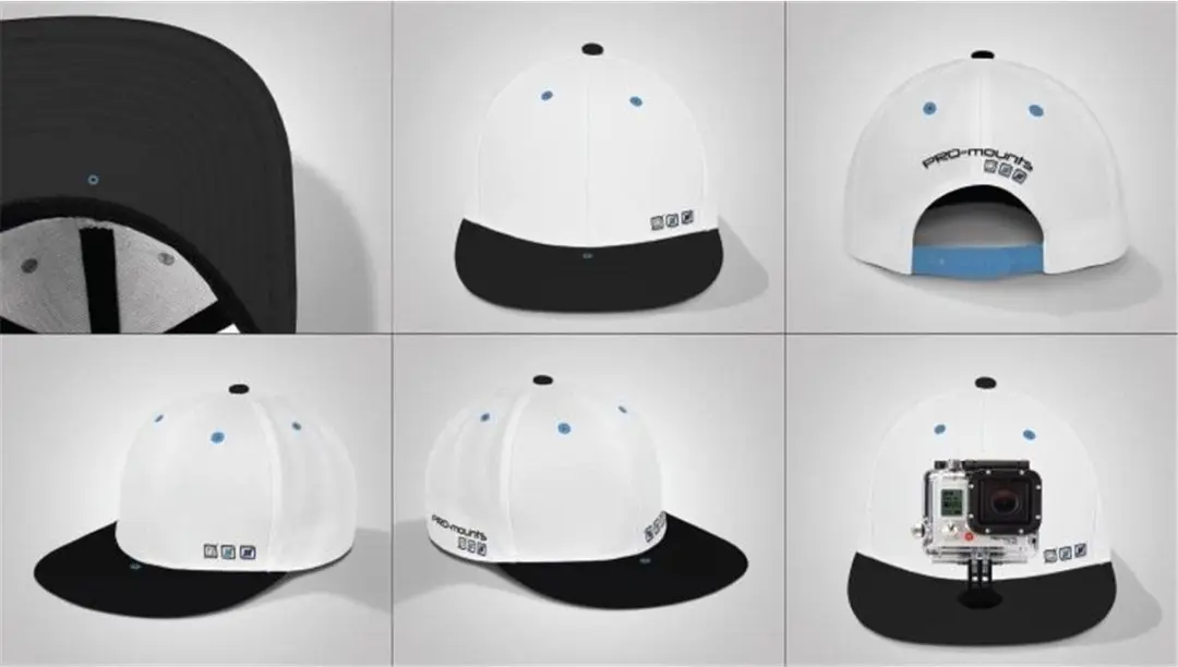 PRO-Mounts PRO-Cap Wit - GoPro Accessoire