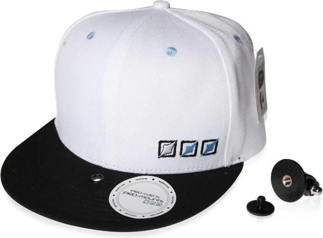 PRO-Mounts PRO-Cap Wit - GoPro Accessoire