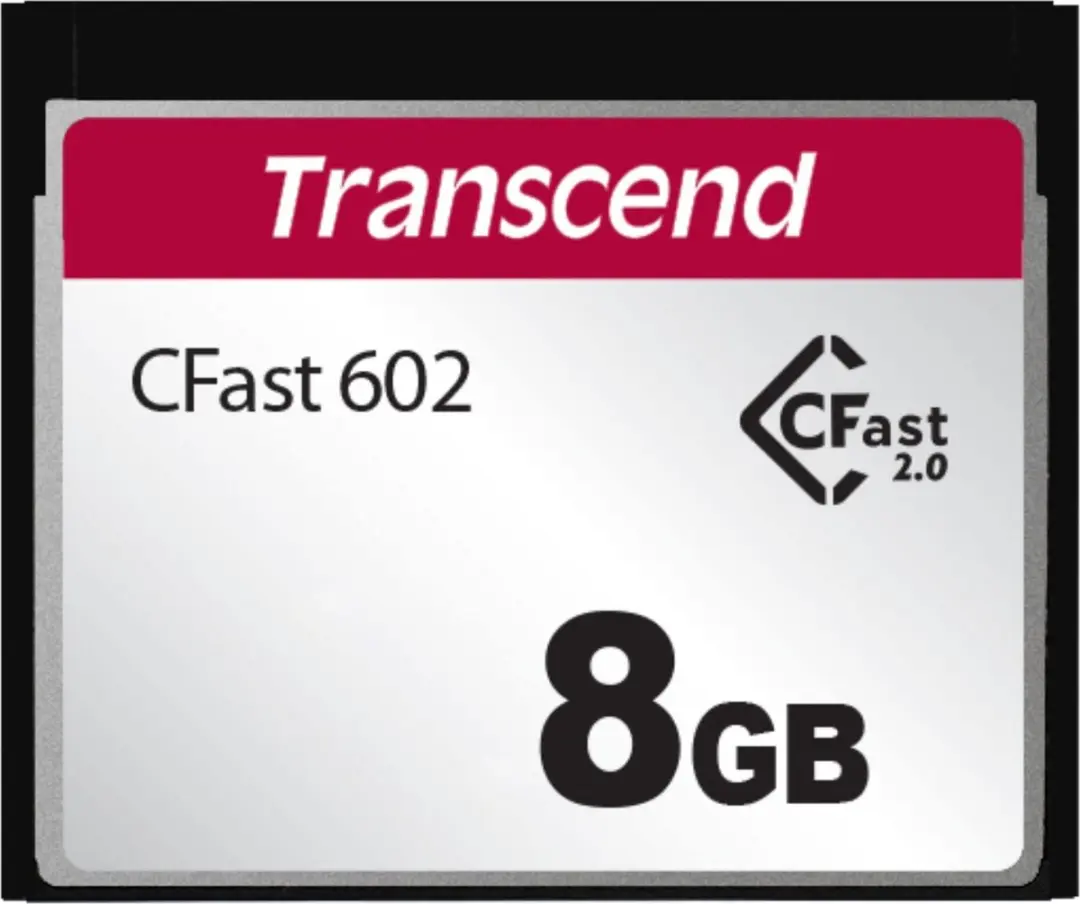 Transcend TS8GCFX602 CFast 2.0 Geheugenkaart 8GB