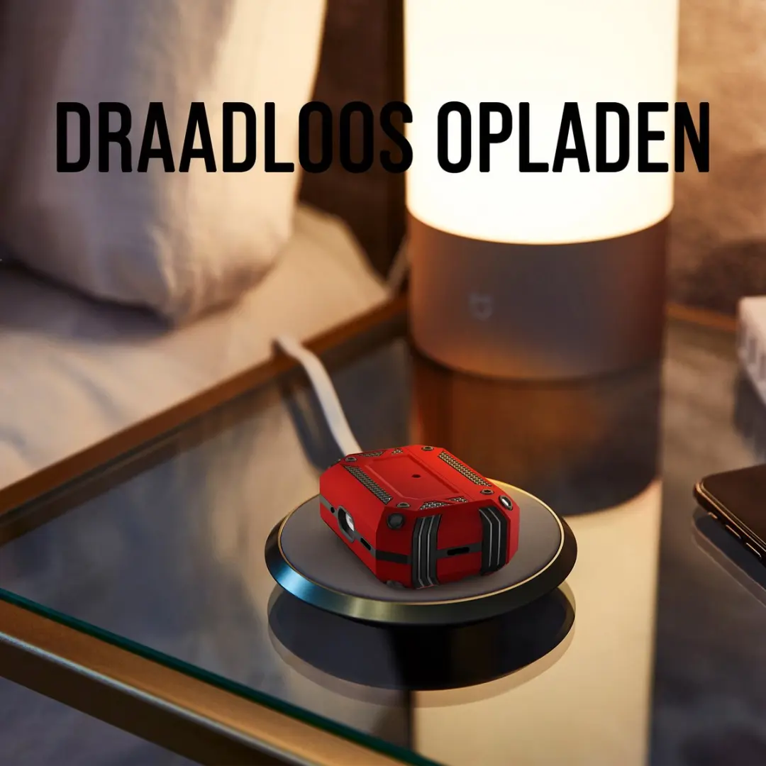 Nuvex Hoesje Apple AirPods 3 - Rood