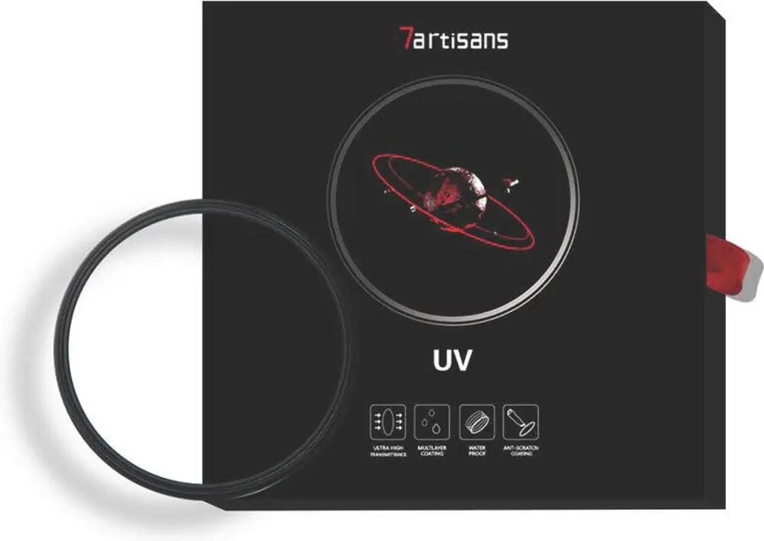 7artisans 67mm MRCUV UV Filter - Zwart