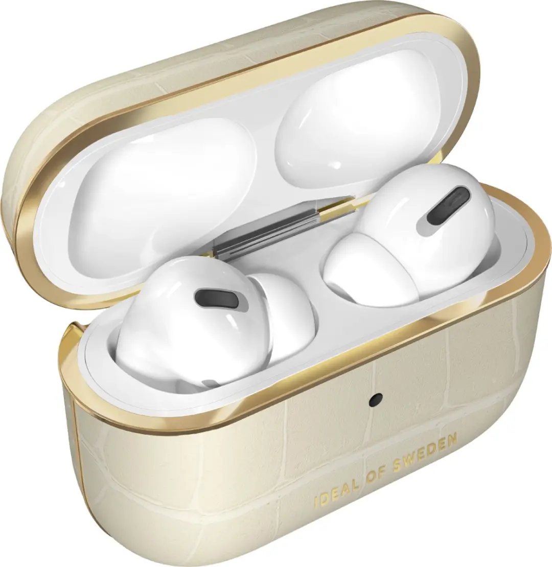 iDeal of Sweden AirPods Case PU Pro Cream Beige - Recycled