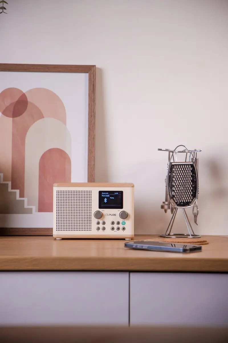 Pure Classic H4 Draagbare Digitale Radio - Wit