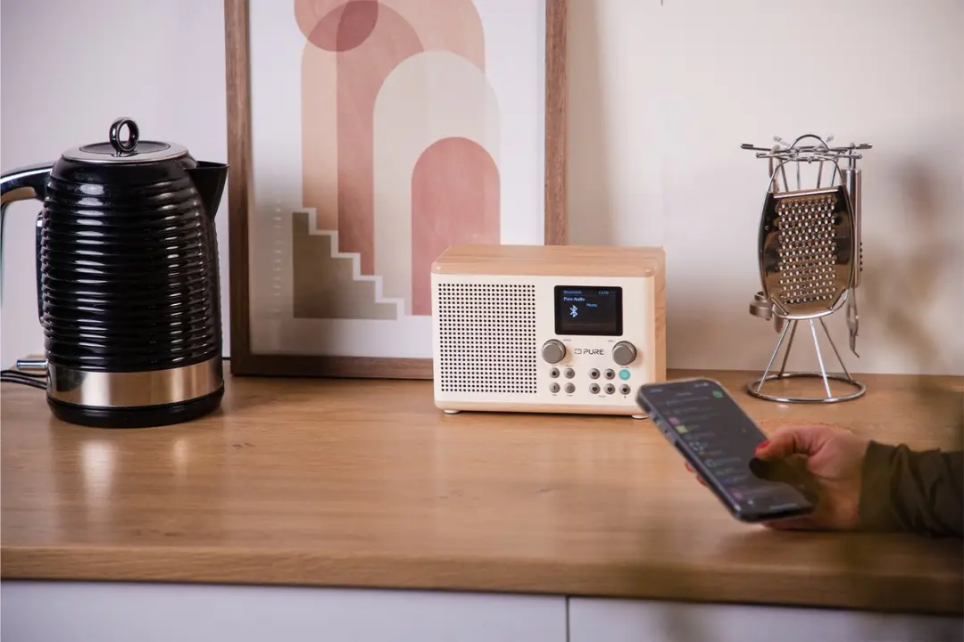 Pure Classic H4 Draagbare Digitale Radio - Wit