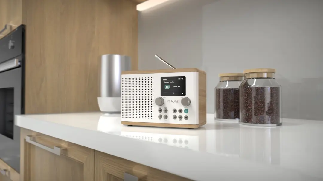 Pure Classic H4 Draagbare Digitale Radio - Wit
