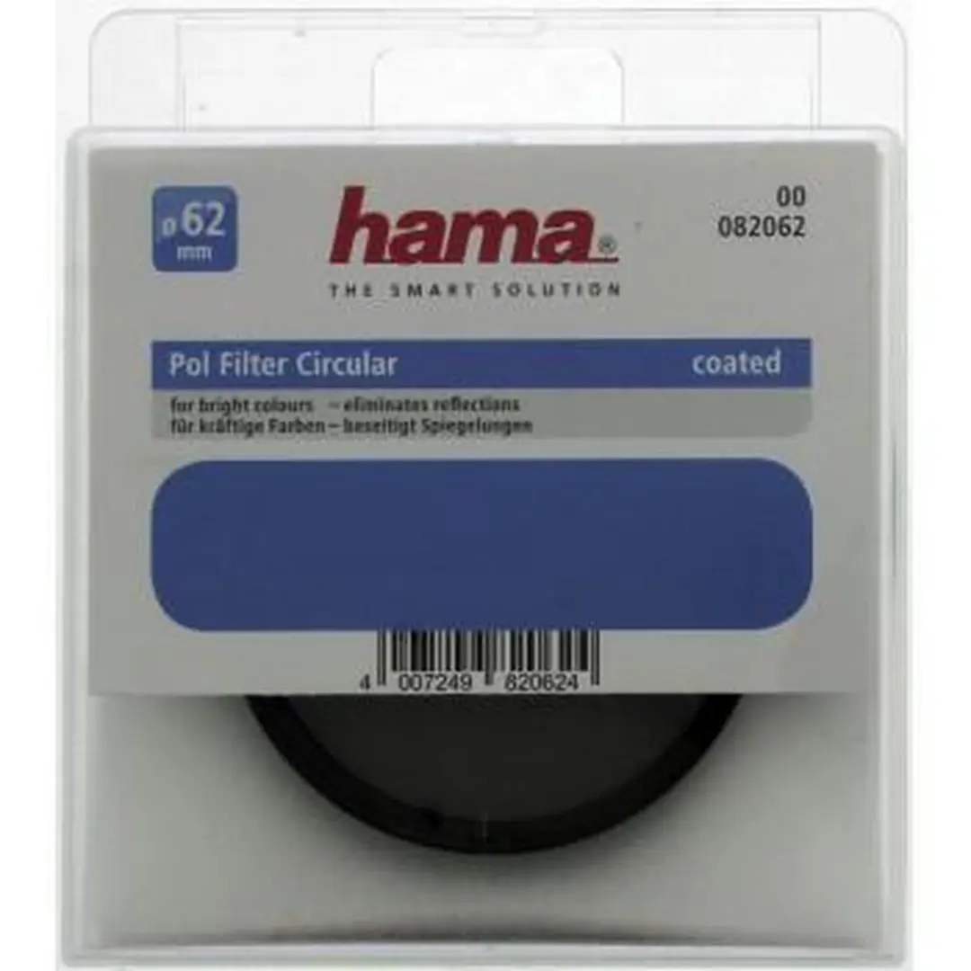 Hama Pl Circular 62mm Filter - 62mm - Kleurenmix - afbeelding 5 van 6