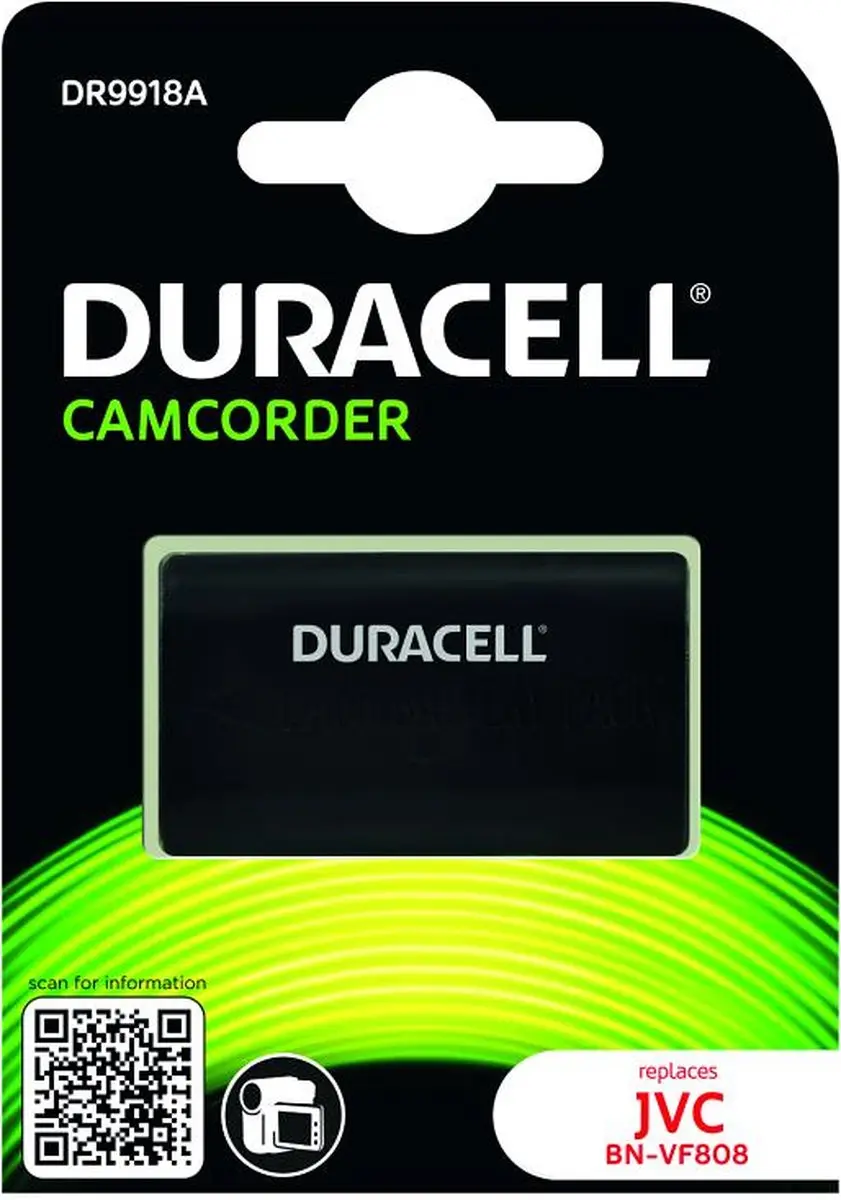 Duracell BN-VF808 Accu 750mAh - voor JVC Compactcamera