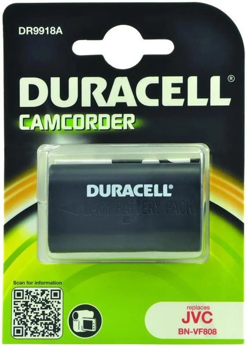 Duracell BN-VF808 Accu 750mAh - voor JVC Compactcamera