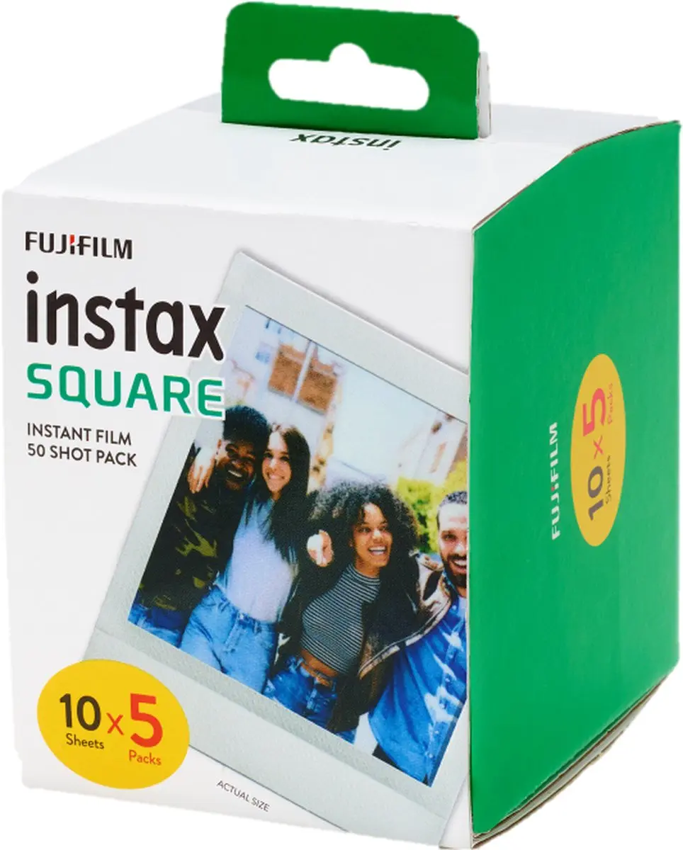 Fujifilm Instax Square Film Wit - 50 Stuks