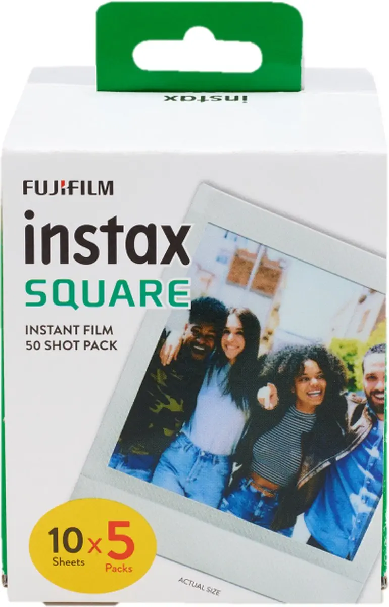 Fujifilm Instax Square Film Wit - 50 Stuks