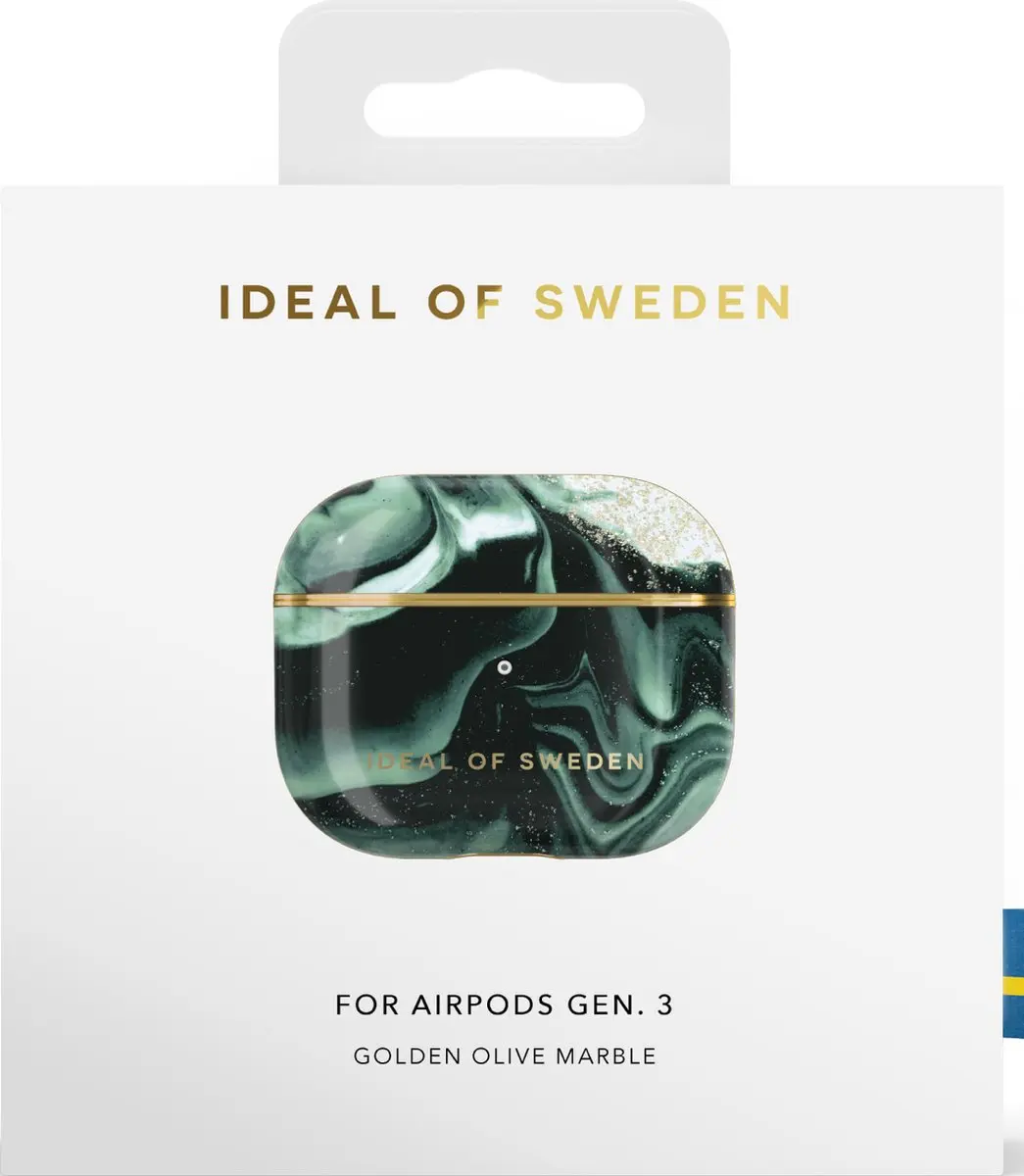 iDeal of Sweden AirPods Case Print Gen 3 IDFAPCAW21-G4-320 - Golden Olive Marble