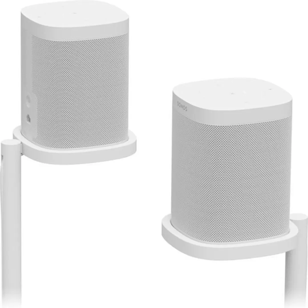 Sonos SS1FSWW1 Speakerstandaard - 2 Stuks - Wit/Zwart