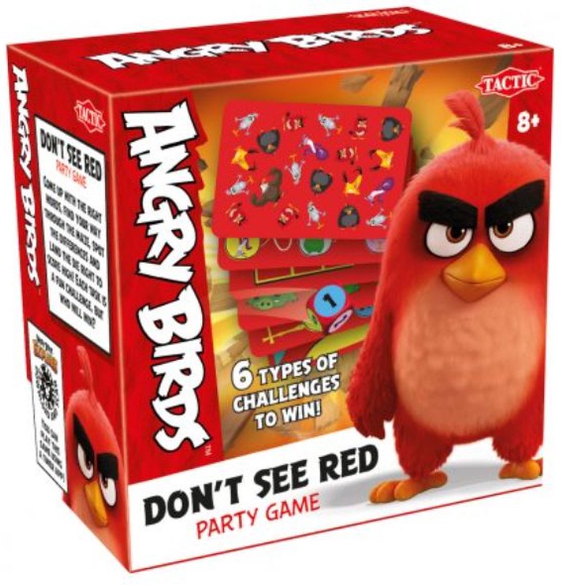 Angry Birds - Don't see red gezelschapsspel - kaartspel - spellen