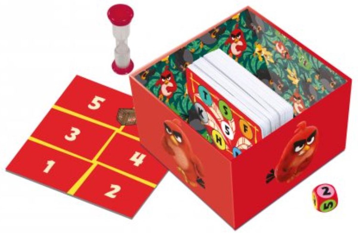 Angry Birds - Don't see red gezelschapsspel - kaartspel - spellen