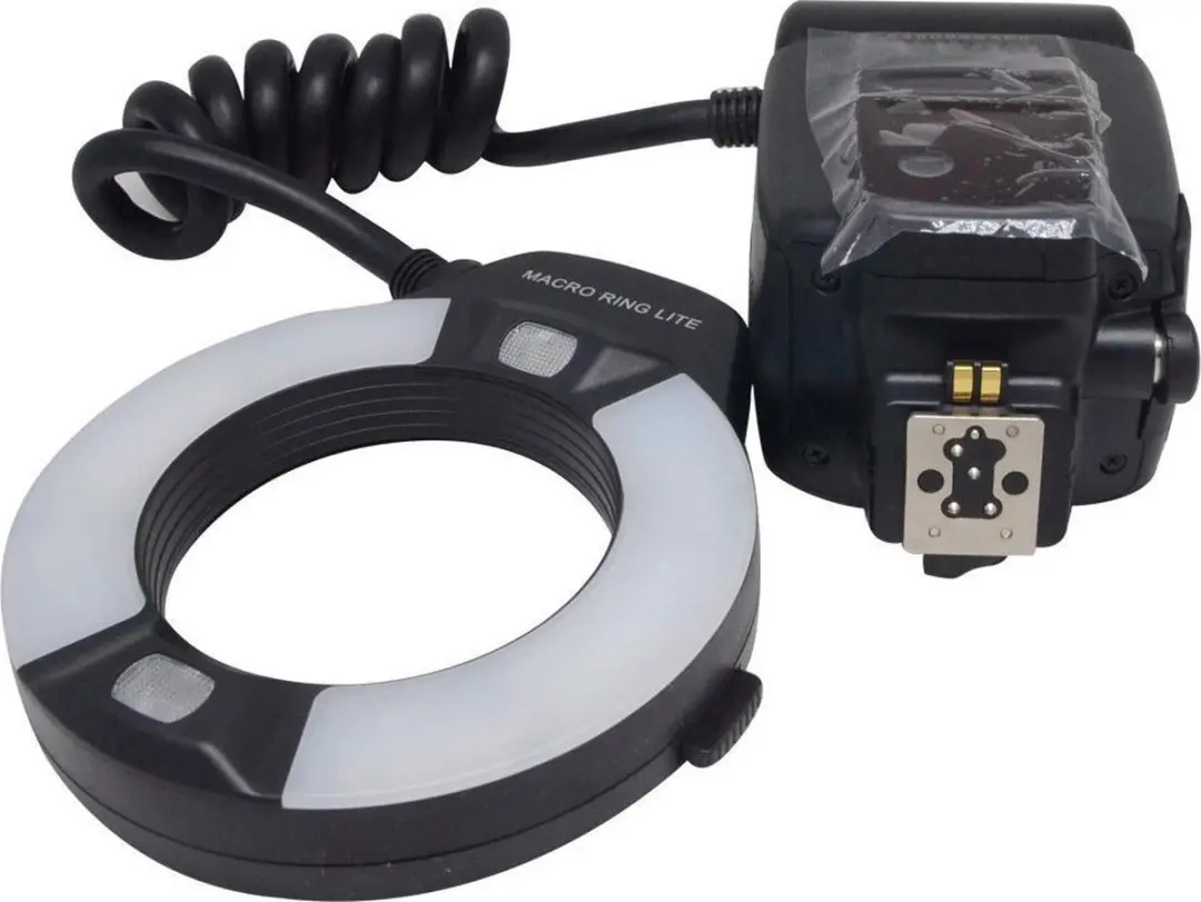 McoPlus 14EXT Ringflitser Nikon - 4x AAA - Zwart