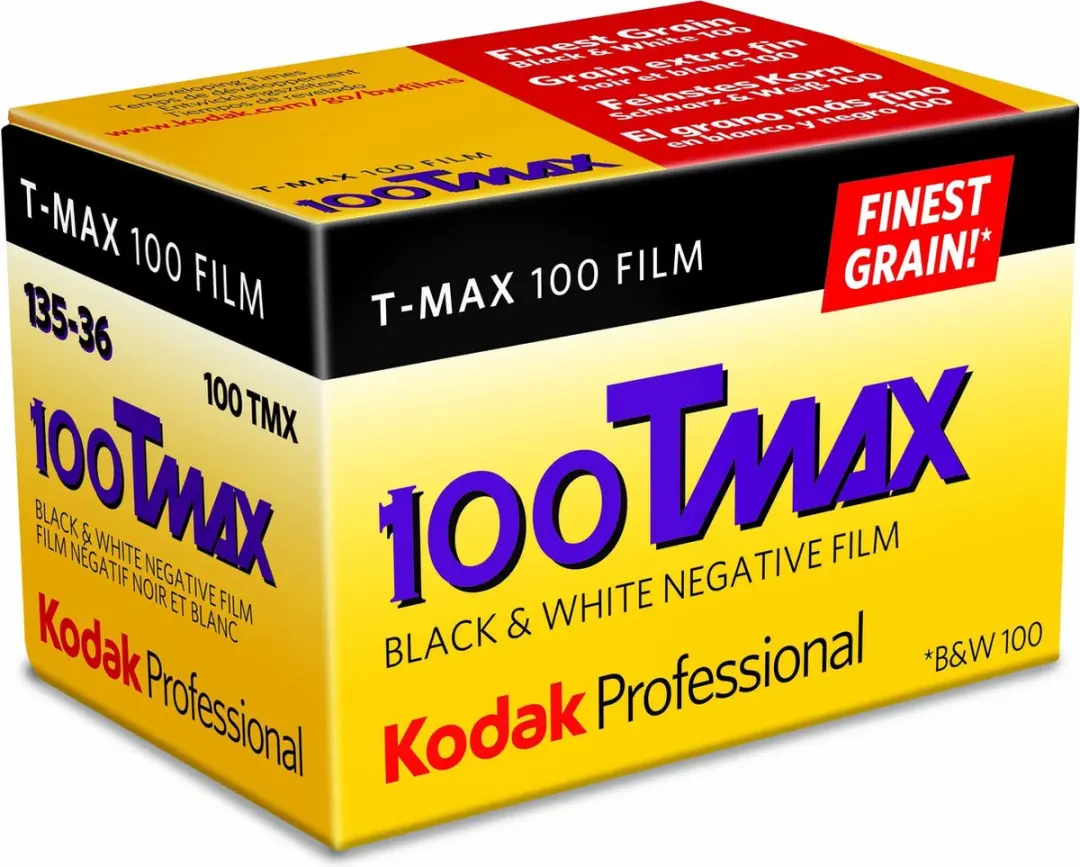 Kodak T-Max 100 Filmrol 35mm - 36 Stuks - Zwart Wit
