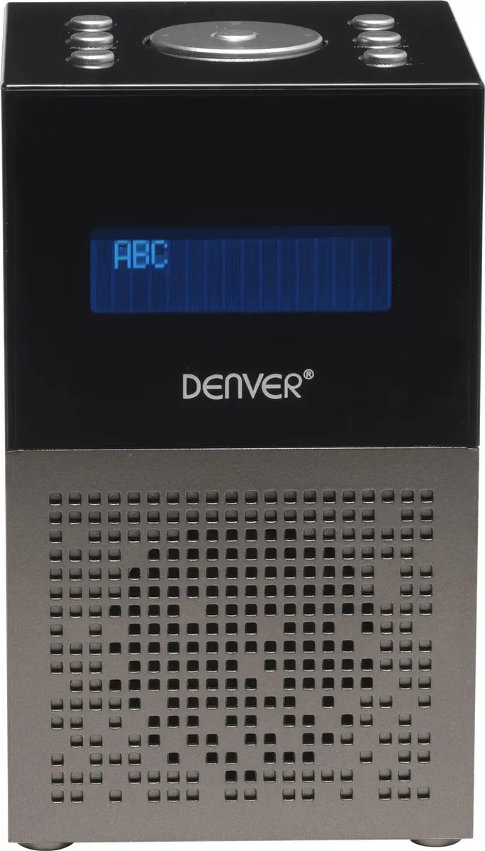 Denver CRD-510 Wekkerradio - DAB/FM - Dual Alarm - Zwart