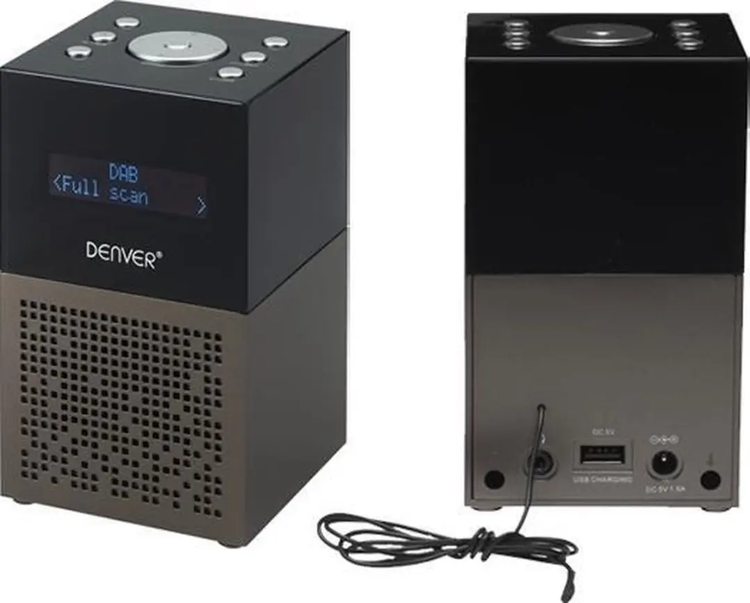 Denver CRD-510 Wekkerradio - DAB/FM - Dual Alarm - Zwart - afbeelding 6 van 6
