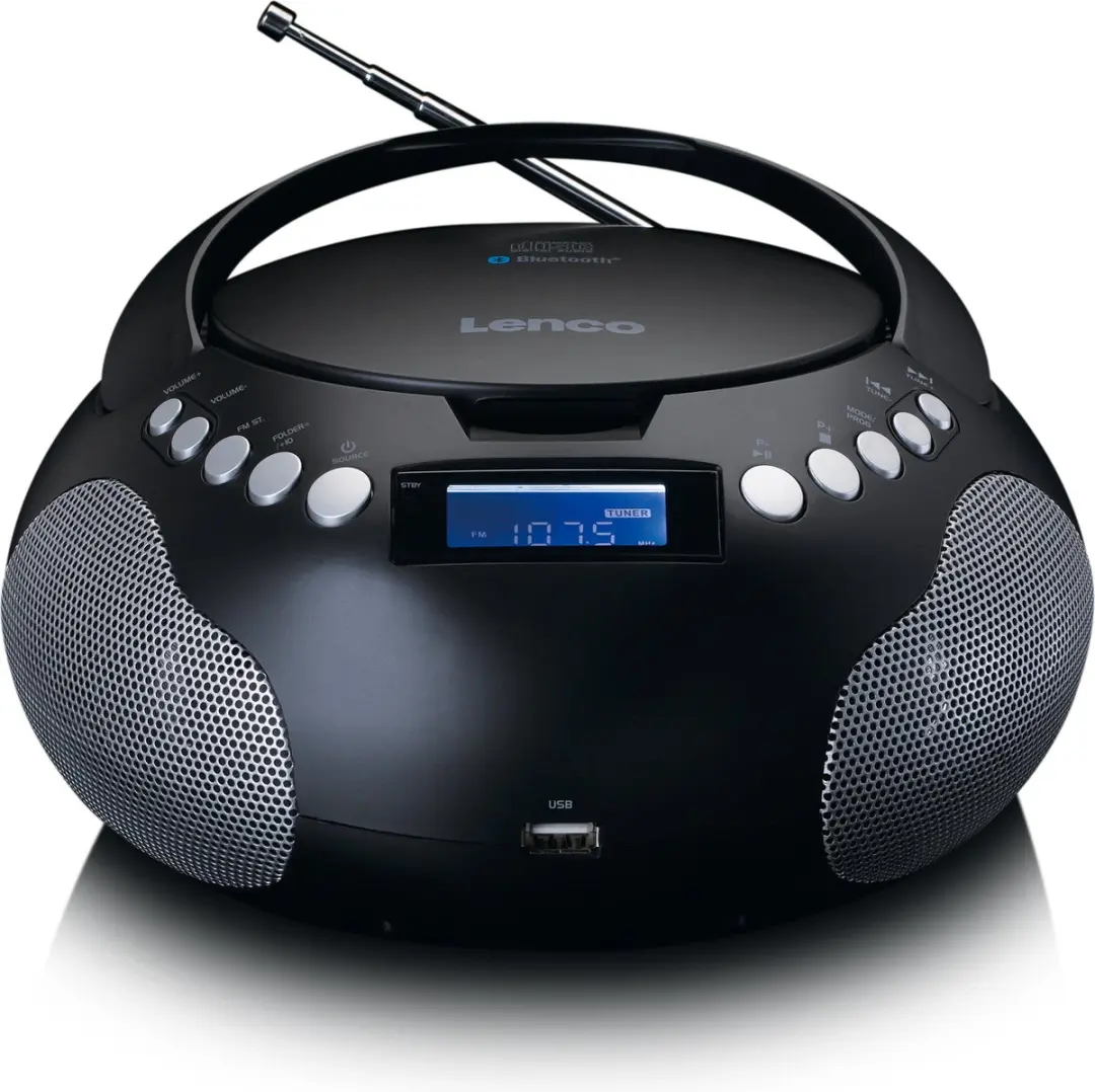 Lenco SCD-331BK Draagbare CD Speler