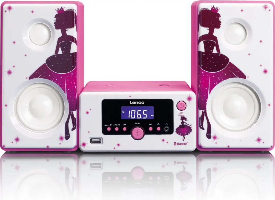 Lenco MC-020 Princess Stereo Set
