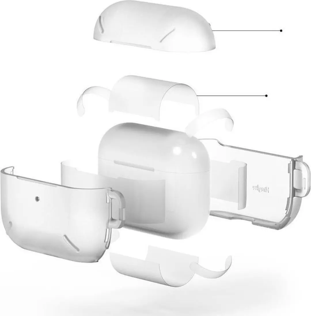 Ringke AirPods Pro Layered Case - Transparant