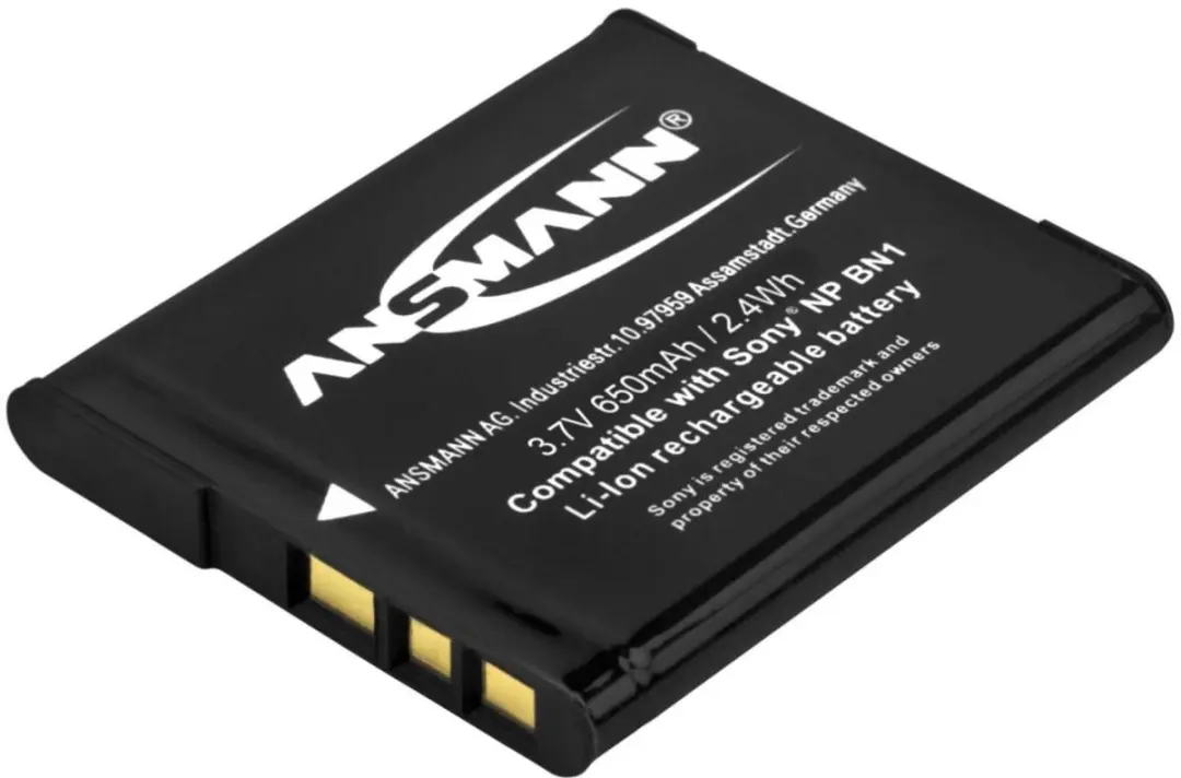 Ansmann A-Son NP BN 1 Li-ion Accu 600mAh - Compactcamera