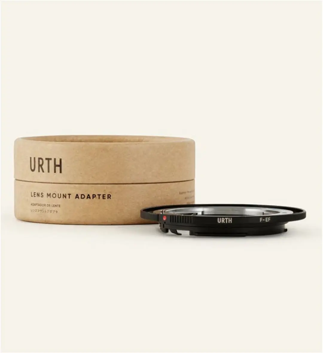 Urth D239271 Lens Mount Adapter Nikon F naar Canon EF/EF-S - Zwart
