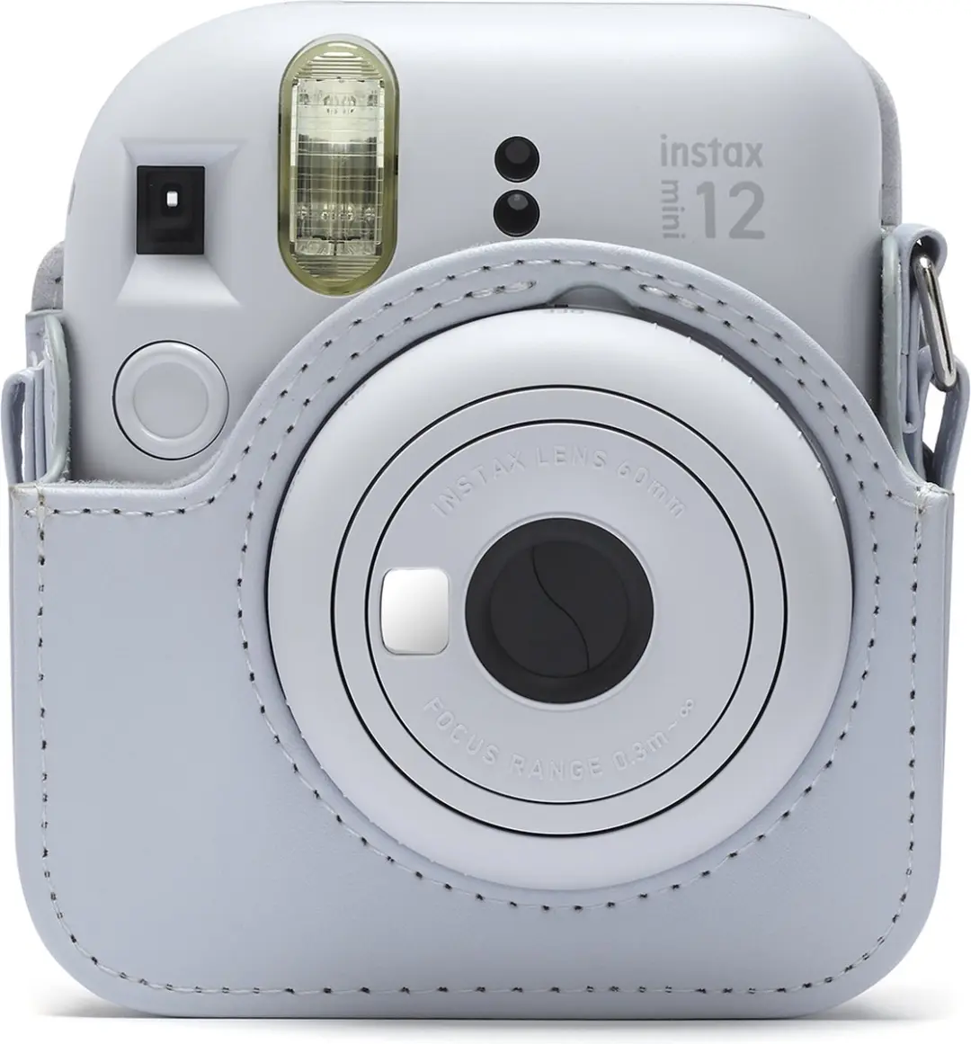 FUJIFILM Instax Mini 12 Camerahoesje 70100157185 - Klei Wit