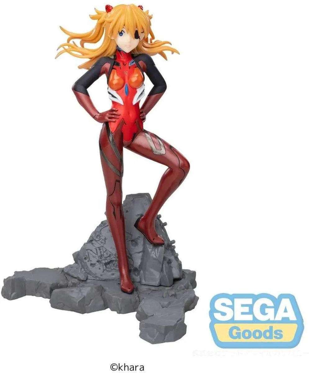 Sega Evangelion Asuka Langley Luminasta Beeld
