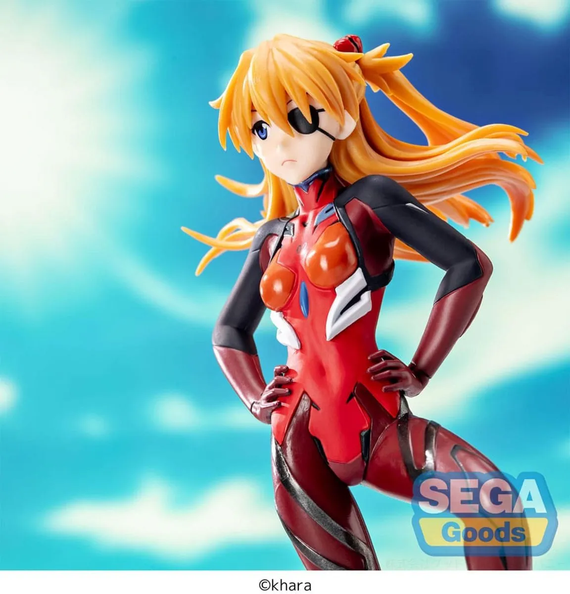 Sega Evangelion Asuka Langley Luminasta Beeld - 23cm - Multicolor
