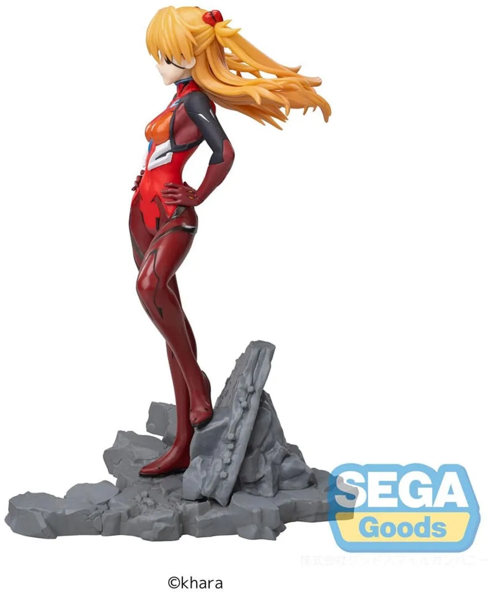 Sega Evangelion Asuka Langley Luminasta Beeld - 23cm - Multicolor
