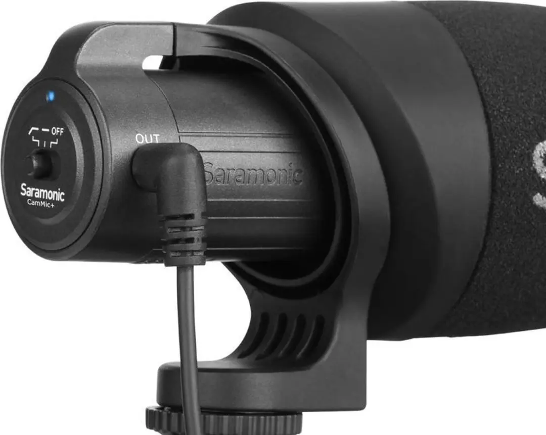 Saramonic CamMic+ Shotgun Microfoon - 3.5mm Jack - Zwart