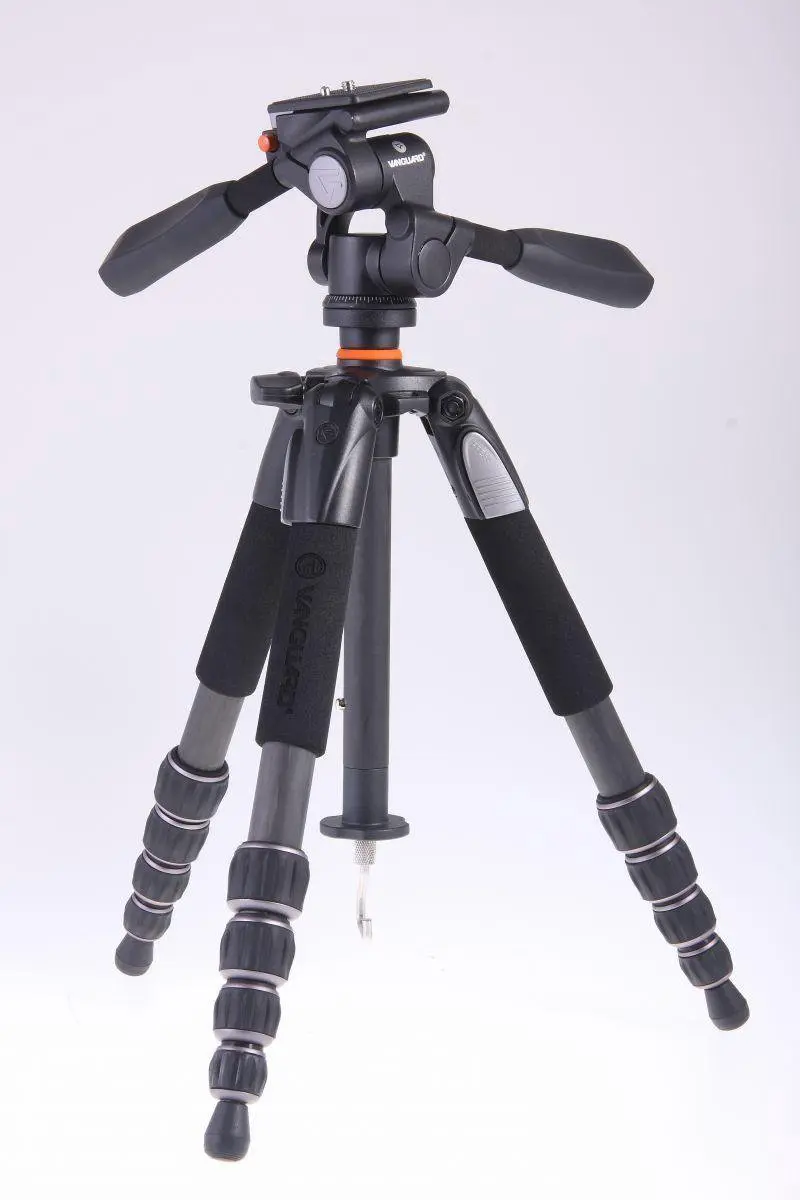 Vanguard Alta+ 225CP Carbon Statief - 4100246 - 810g - Incl PH 22 Kop - Zwart