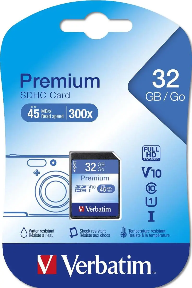Verbatim Premium 32GB SDHC VB-43963