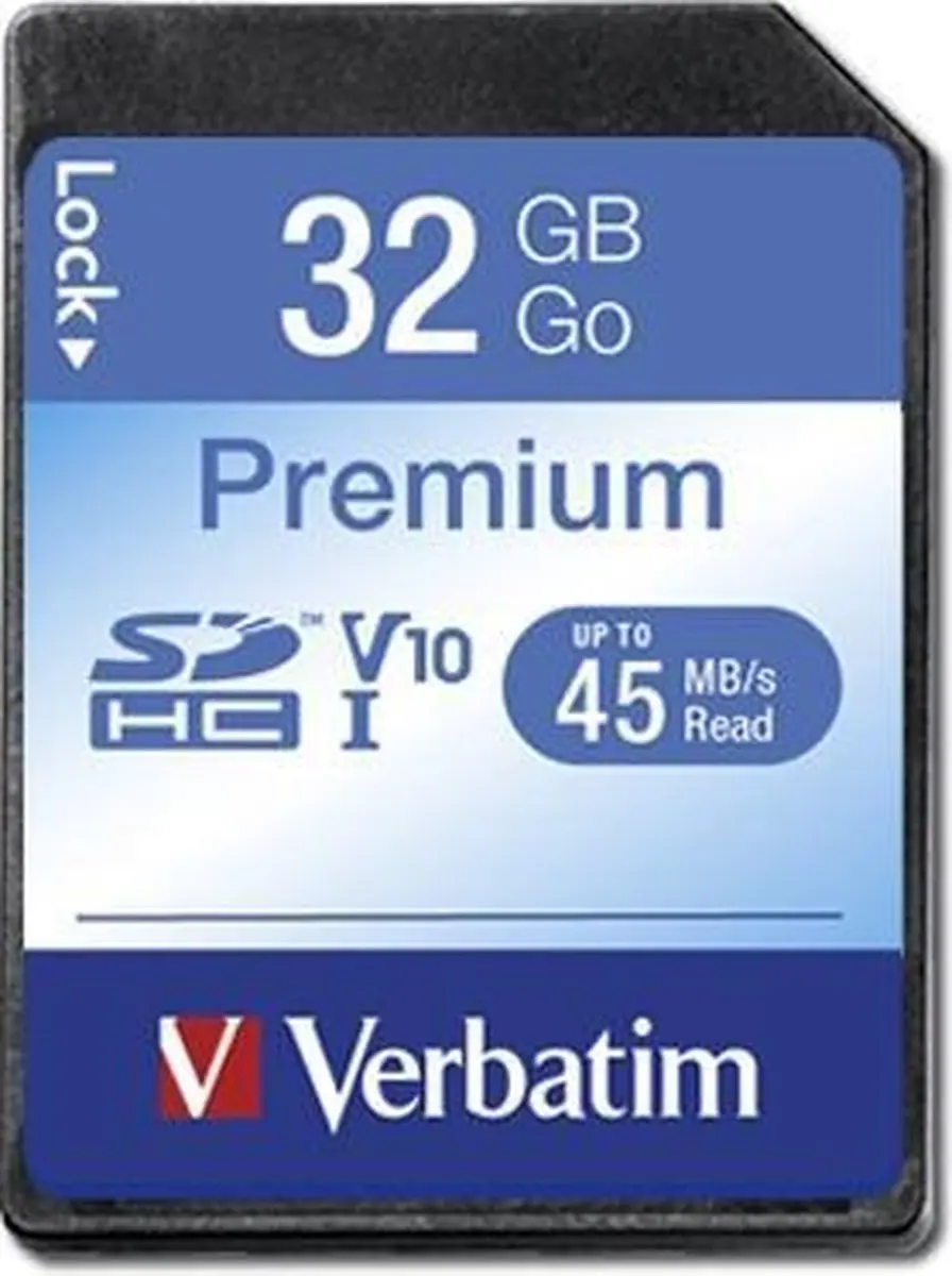 Verbatim Premium 32GB SDHC VB-43963 - afbeelding 6 van 6