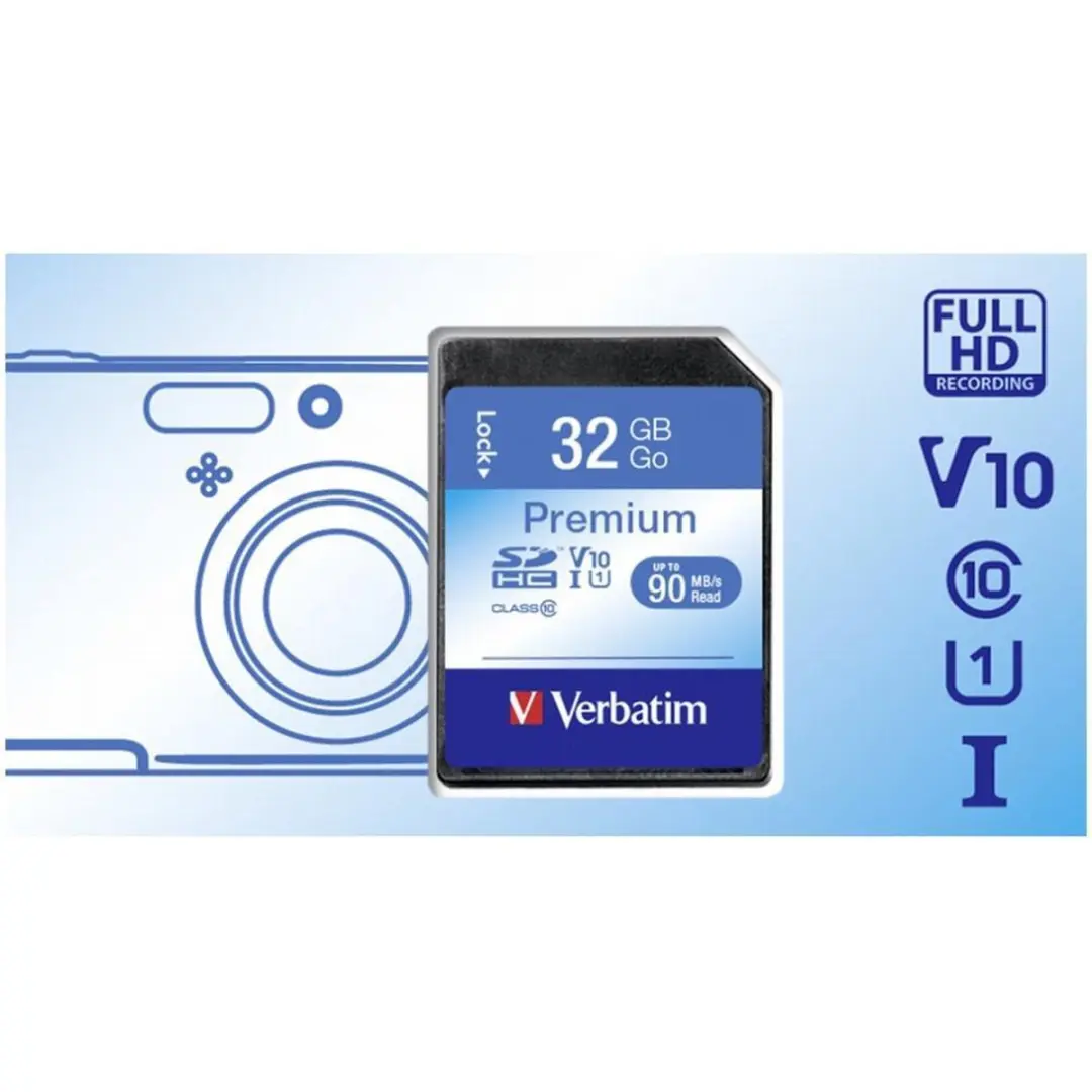 Verbatim Premium 32GB SDHC VB-43963
